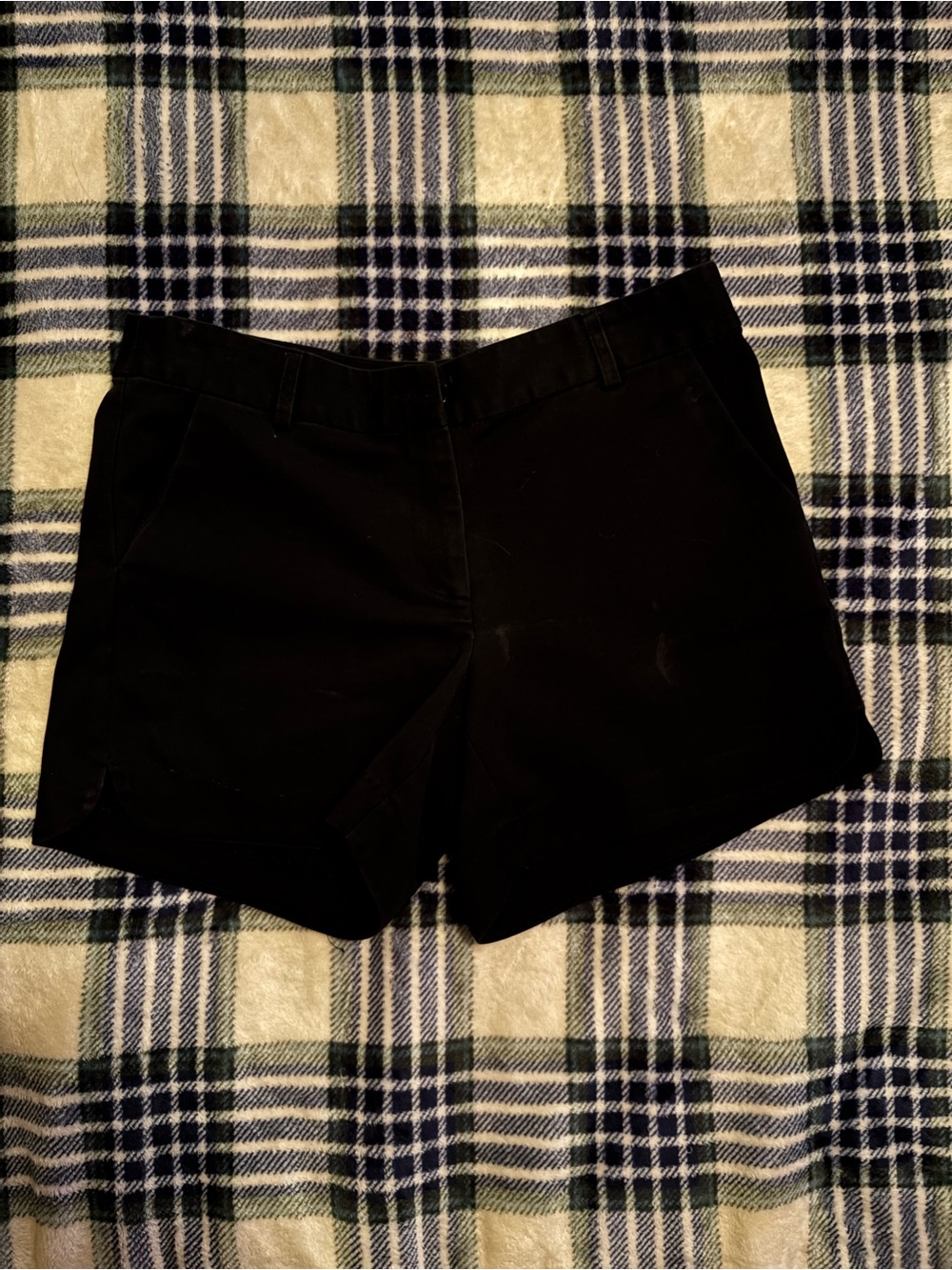 Black Basic Shorts